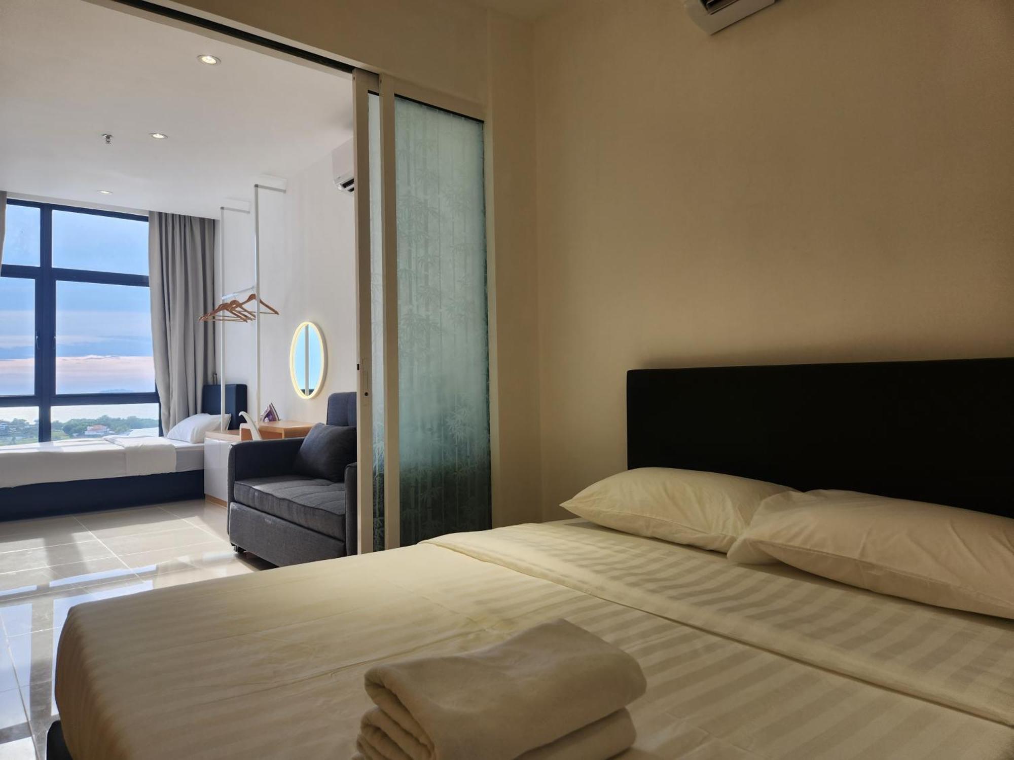 The Shore Kota Kinabalu City Centre By Lw Suites Szoba fotó