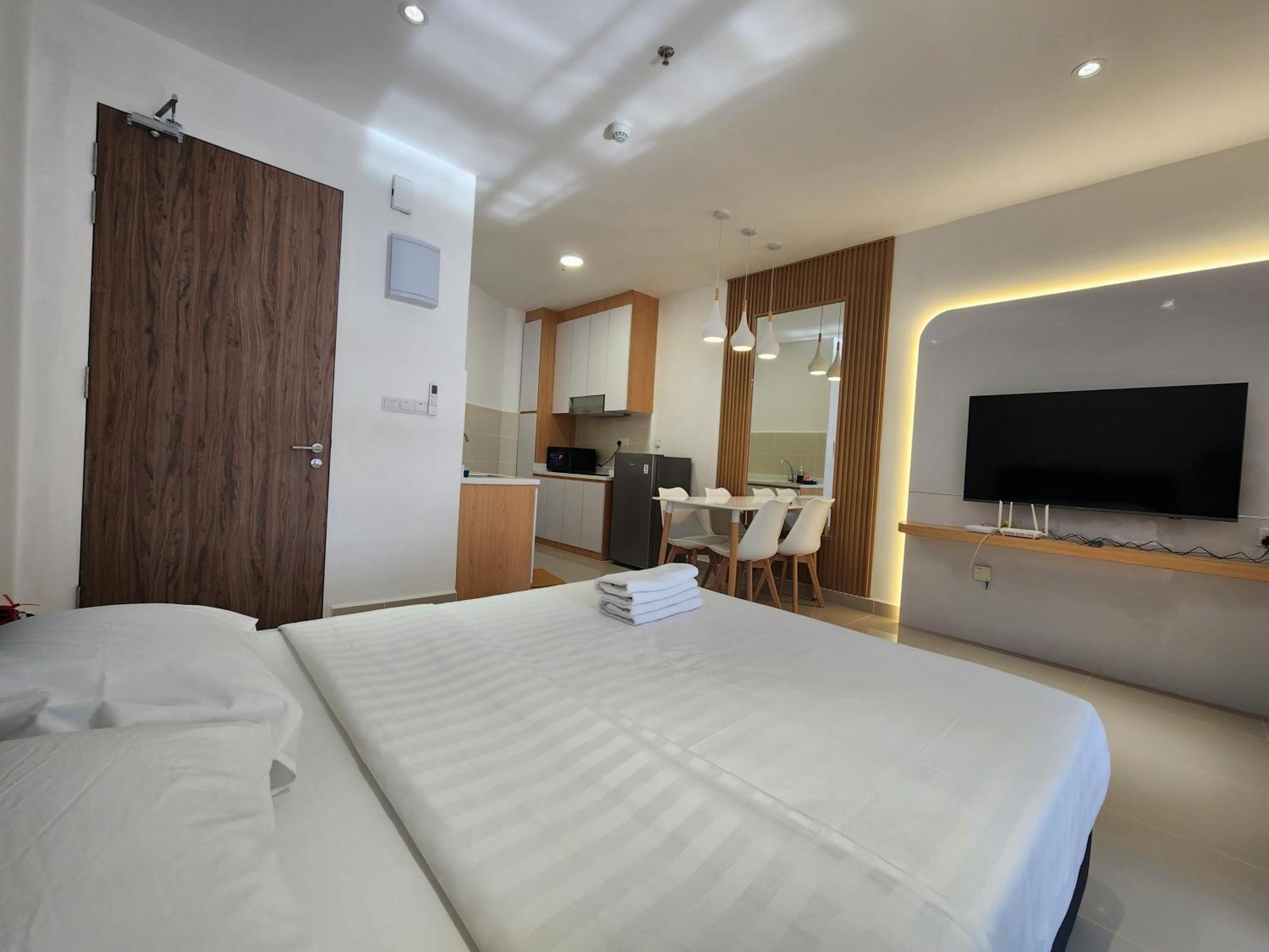 The Shore Kota Kinabalu City Centre By Lw Suites Szoba fotó