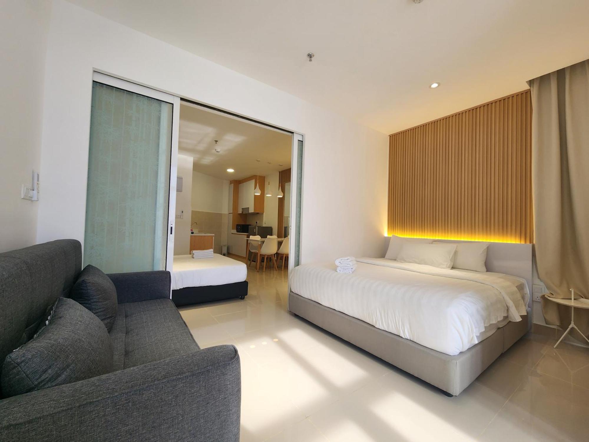 The Shore Kota Kinabalu City Centre By Lw Suites Szoba fotó