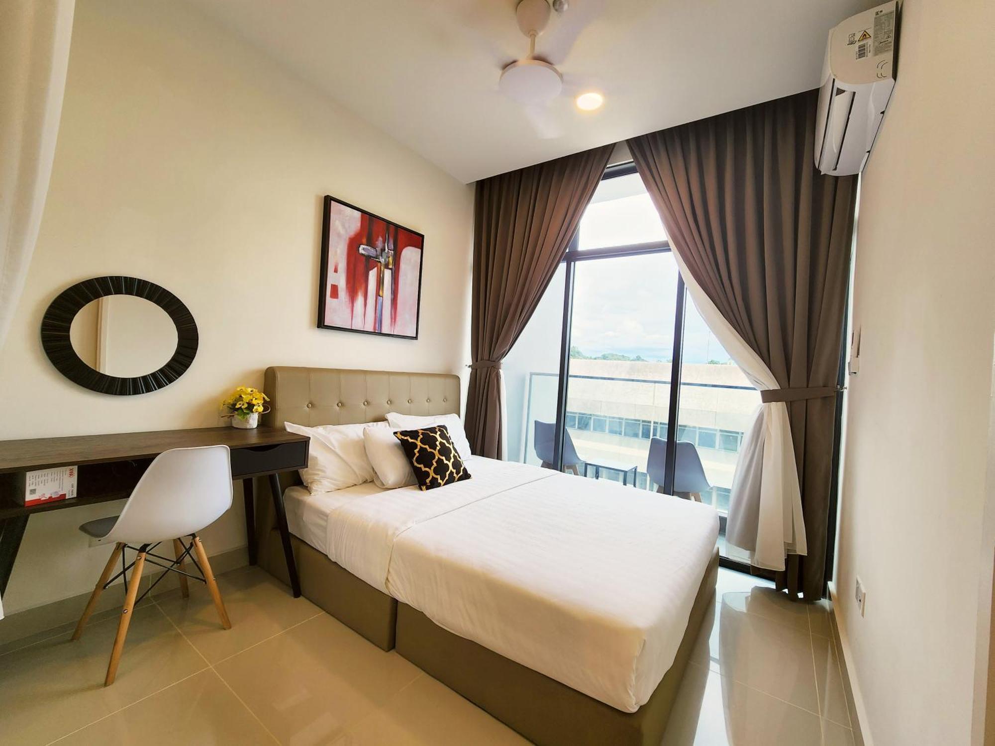 The Shore Kota Kinabalu City Centre By Lw Suites Szoba fotó